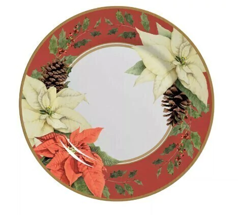 PRATO SOBREMESA MARIAH VERMELHO PLUS