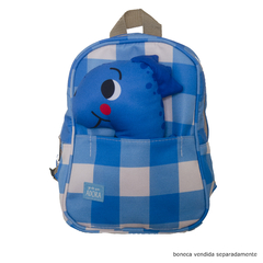 Mochila Xadrez Azul P