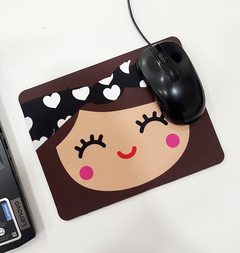 Mousepad | Menina Branquinha Castanha