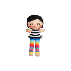 BONECA P | ALICIA | BRANQUINHA LISTRA PB