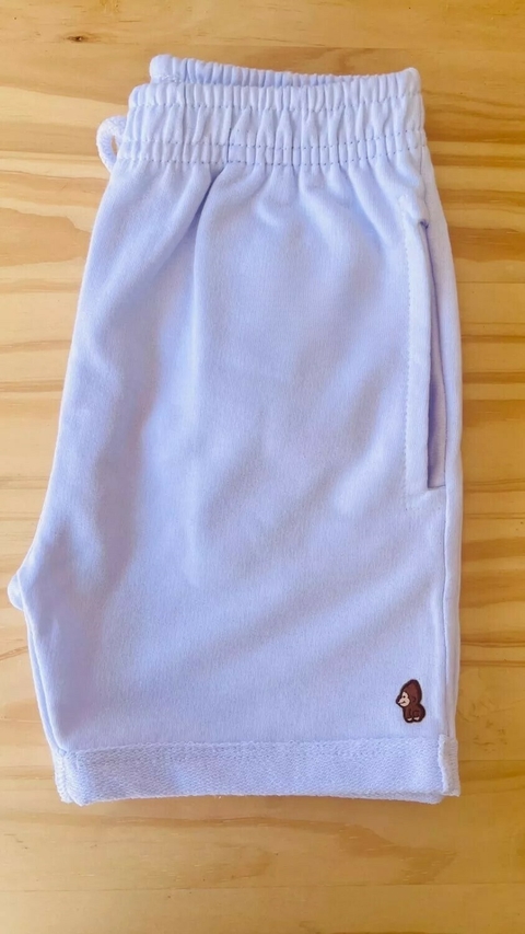Bermuda Moletom Branca