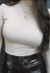 Blusa Liz - Nude