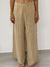 Calça Pantalona Areia