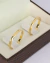Aliança Banhada a Ouro Clássica 2mm - Oficina das Alianças