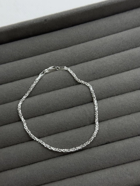 Pulseira pipoca brilhosa