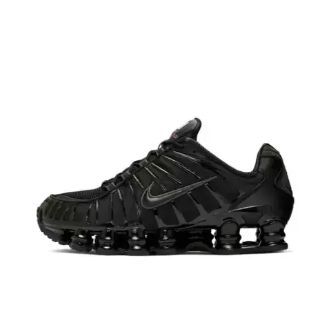 Nike Shox 12 Molas 'Black Metallic'