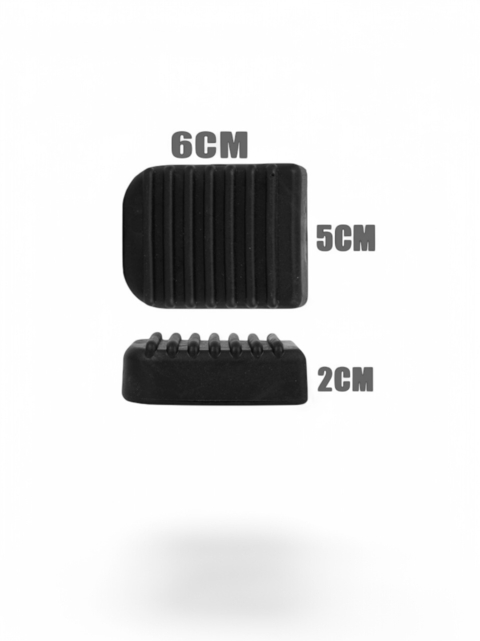 Base de goma para muleta de moto