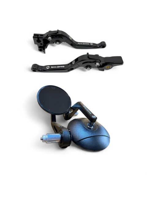 Combo: Manijas Royal Enfield + Espejos Cafe Racer - comprar online