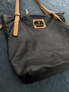 BOLSA COURO NATURAL ROSANE MELO M na internet