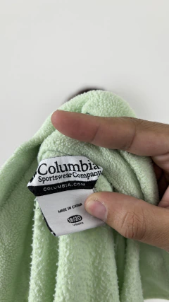 FLEECE JACKET COLUMBIA FAST TREK II LIME GREEN WOMENS (18-20) P - M - desgrifando.com.br
