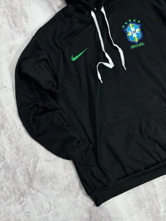 MOLETOM PRETO C/CAPUZ CBF BRASIL BY NIKE - M/G na internet