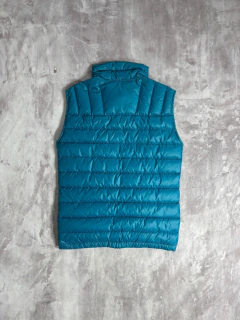 COLETE LACOSTE AZUL MARINHO PUFFER M-G - loja online