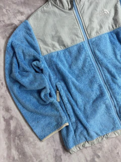 JAQUETA FLEECE THE NORTH FACE DENALI AZUL C/ CINZA GIRL’S- G #025 - comprar online