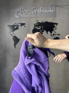 THE NORTH FACE FULL ZIPER DENALI PURPLE GREY ( M-G ) CODE 12 na internet