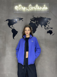 THE NORTH FACE FULL ZIP FLEECE JACKET ( M )