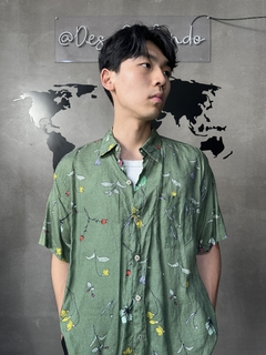 CAMISA DE BOTÃO MARIO DU LINHO (G-GG) CODE 8 - loja online