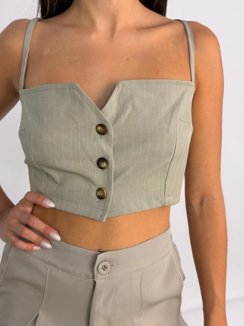 Top botones sastrero