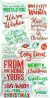 RECOLLECTIONS SELLOS SILICONA FRASES NAVIDAD #4 OFERTA