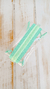 Estuche Emma, glitter aqua. - DRINA