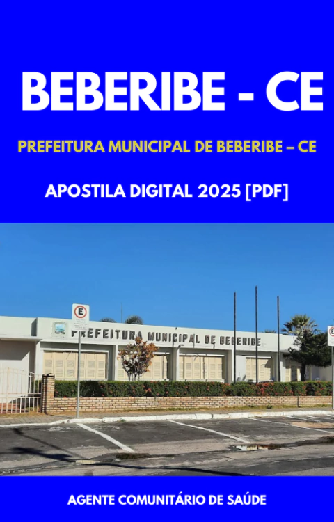Apostila Agente Comunitário de Saúde Prefeitura de Beberibe-CE 2025 ( PDF ) - comprar online