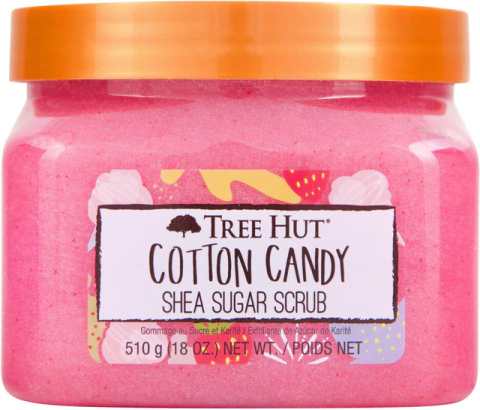 Esfoliante Corporal Tree Hut - Cotton Candy (Algodão Doce) – 510g