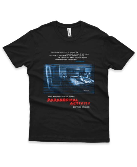 Camiseta Atividade Paranormal Paranormal Activity