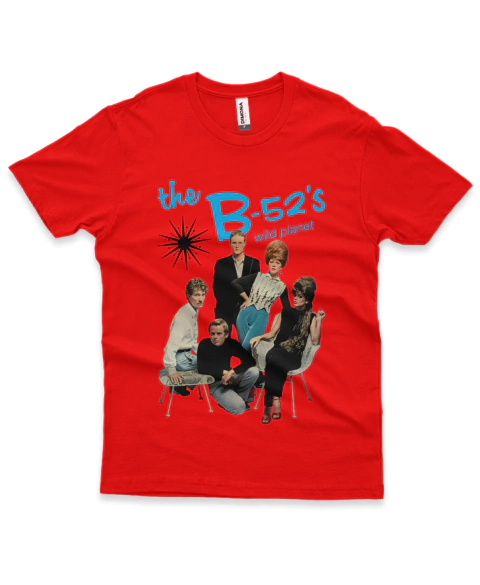 Camiseta The B-52's Wild Planet