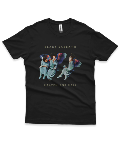 Camiseta Black Sabbath Heaven And Hell
