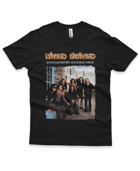Camiseta Lynyrd Skynyrd Pronounced 'Leh-'nérd 'Skin-'nérd