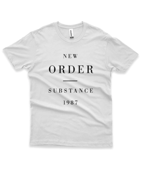 Camiseta New Order Substance 1987