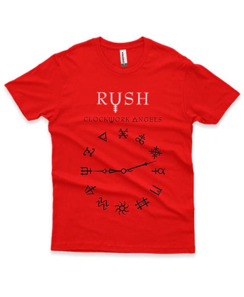 Camiseta Rush Clockwork Angels