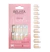 Kit Uñas Postizas Press On y Stickers BELVITA Classic French