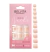 Kit Uñas Postizas Press On y Stickers BELVITA Classic French PIES