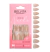 Kit Uñas Postizas Press On y Stickers BELVITA Sheer Nude - comprar online