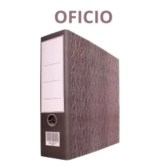 BIBLIORATO OFICIO LOMO ANCHO GRIS MARMOLADO. ECONÓMICO - comprar online