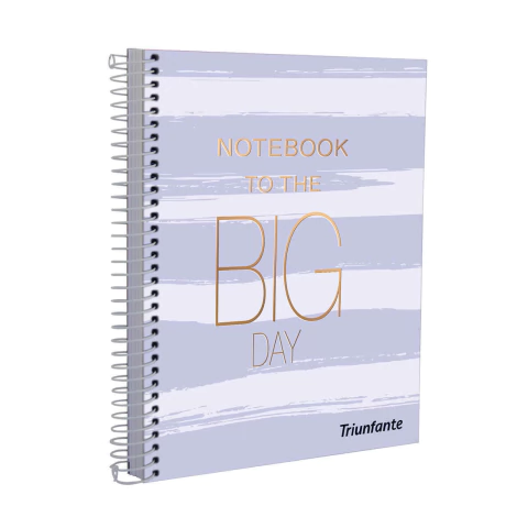CUADERNO CON ESPIRAL A5 TAPA DURA 16X21CM . TRIUNFANTE