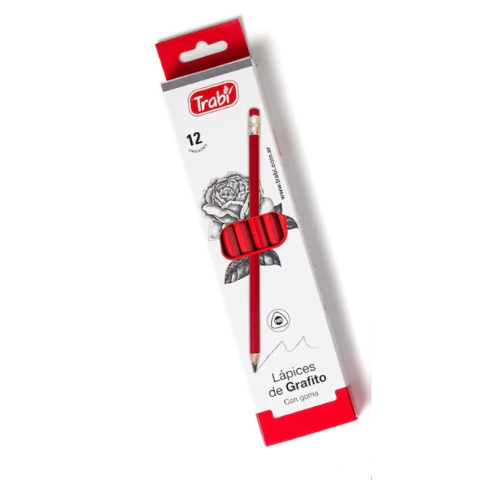 LÁPIZ TRABI CON GOMA