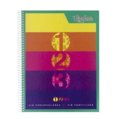 CUADERNO CON ESPIRAL A4 TAPA DURA 100H. TRIUNFANTE - comprar online