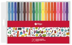 FIBRA. MARCADORES ESCOLARES X20. FILGO en internet