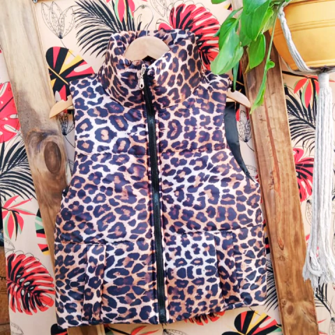 CHALECO ANIMAL PRINT
