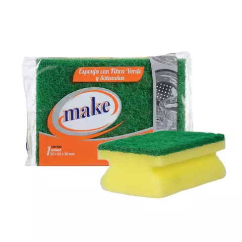 ESPONJA POLIAMIDA C/SALVAUÑA MAKE