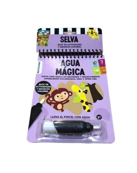 LIBRO AGUA MÁGICA. SELVA