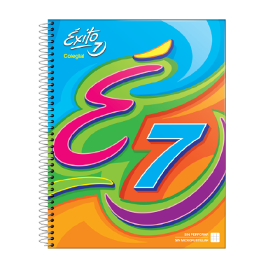 CUADERNO CON ESPIRAL A4 TAPA DURA 60H. ÉXITO