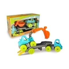 CAMION TRAILER + RETRO EXCAVADORA. DURAVIT en internet