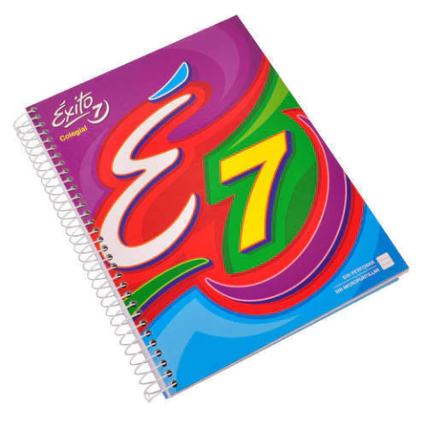 CUADERNO CON ESPIRAL A4 TAPA DURA 100H. ÉXITO