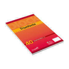 BLOCK TRIUNFANTE A4 40H