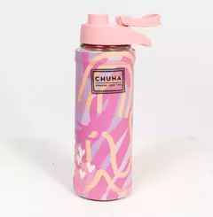 BOTELLA DE PLÁSTICO CON FUNDA. CHUNA en internet