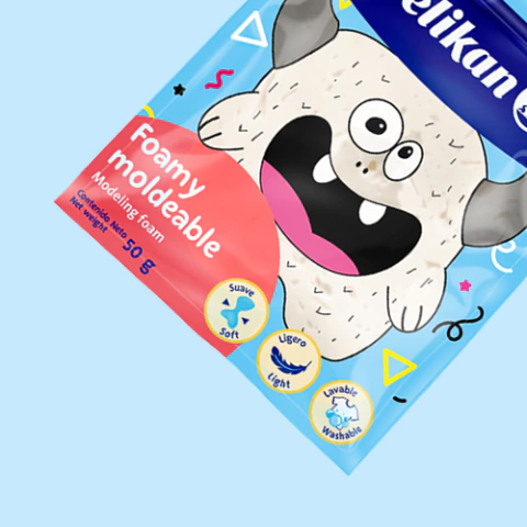 MASA FOAMY MOLDEABLE . PELIKAN