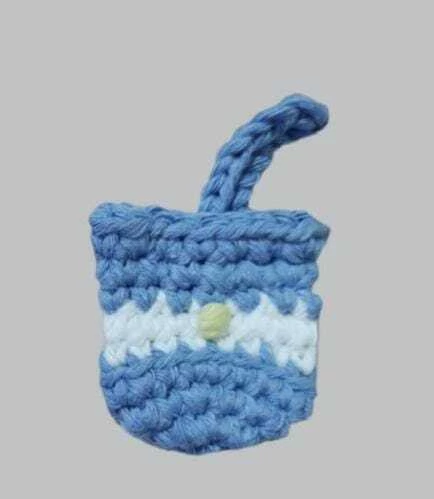 ESCARAPELA TEJIDA -MATE-