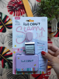 SELLO ROTATIVO + ALMOHADILLA PARA PAPEL. IBI CRAFT - tienda online